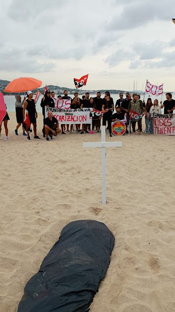 Las protestas de los socorristas de Palma y Calvià