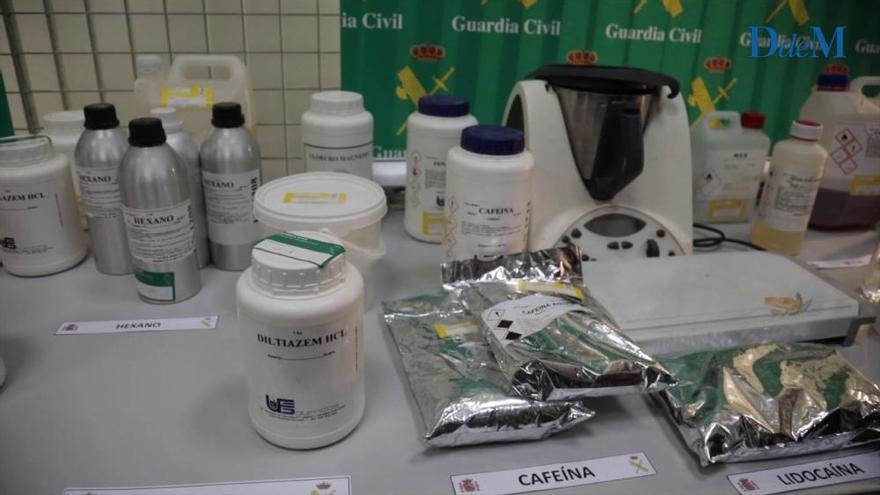 El laboratorio de Lloseta: cocaína, dinero y una thermomix