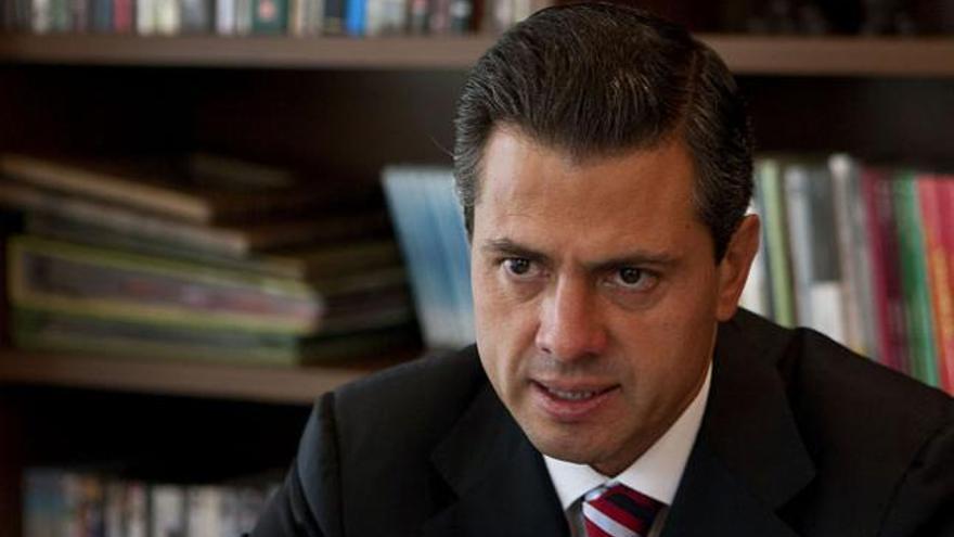 El candidato a la presidencia de México, Peña Nieto