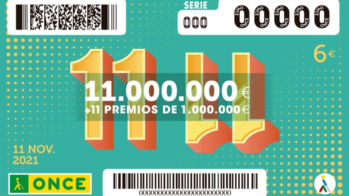 ¿Quan és el sorteig de l'11 de l'11 de l'ONCE el 2020? Data i hora ¿Quan és el sorteig de l'11 de l'11 de l'ONCE el 2020? Data i hora