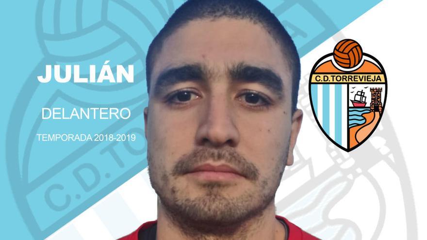 El delantero argentino Julián, nuevo refuerzo para el Club Deportivo Torrevieja