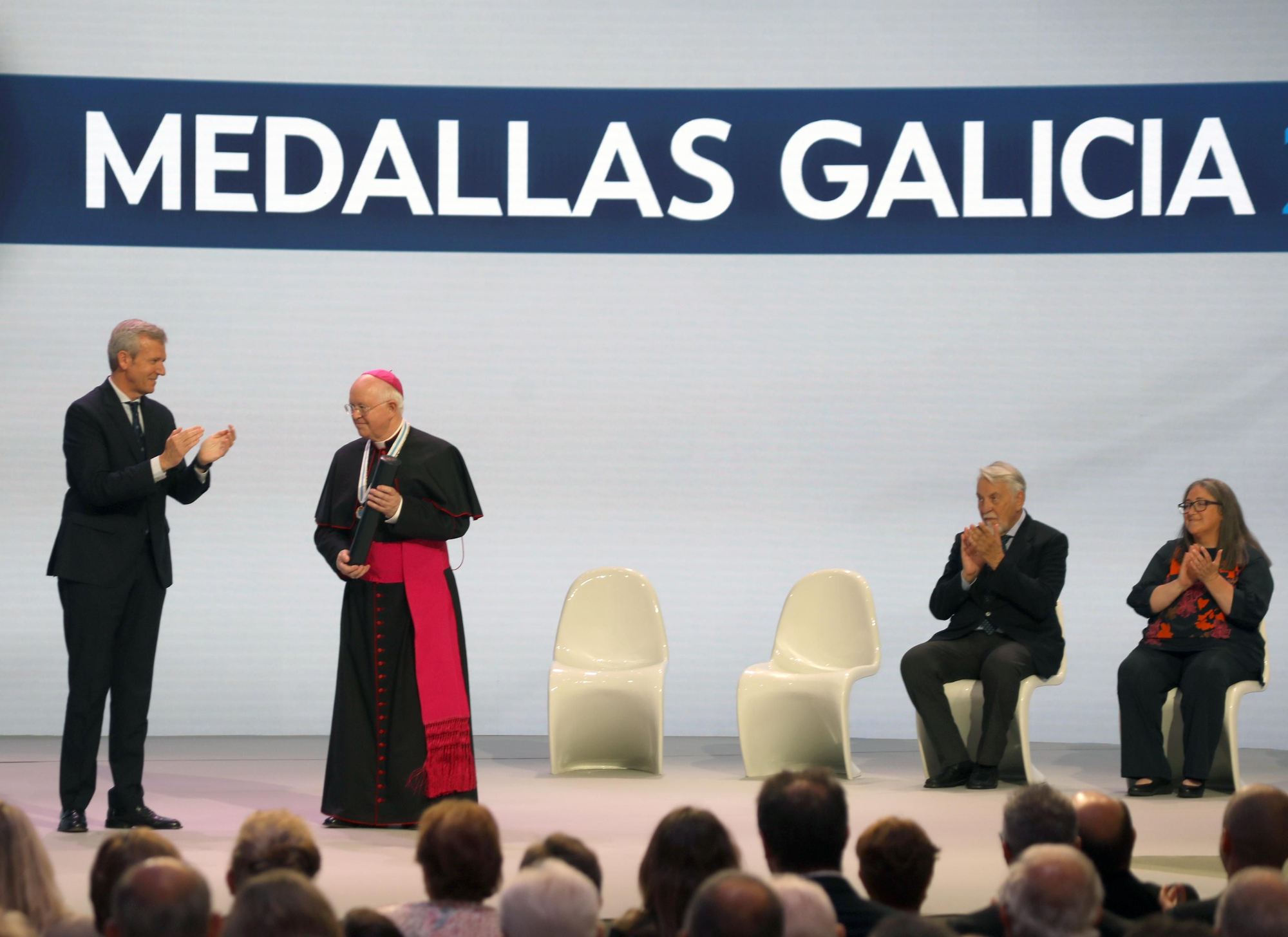 Acto de entrega de las Medallas de Galicia 2022