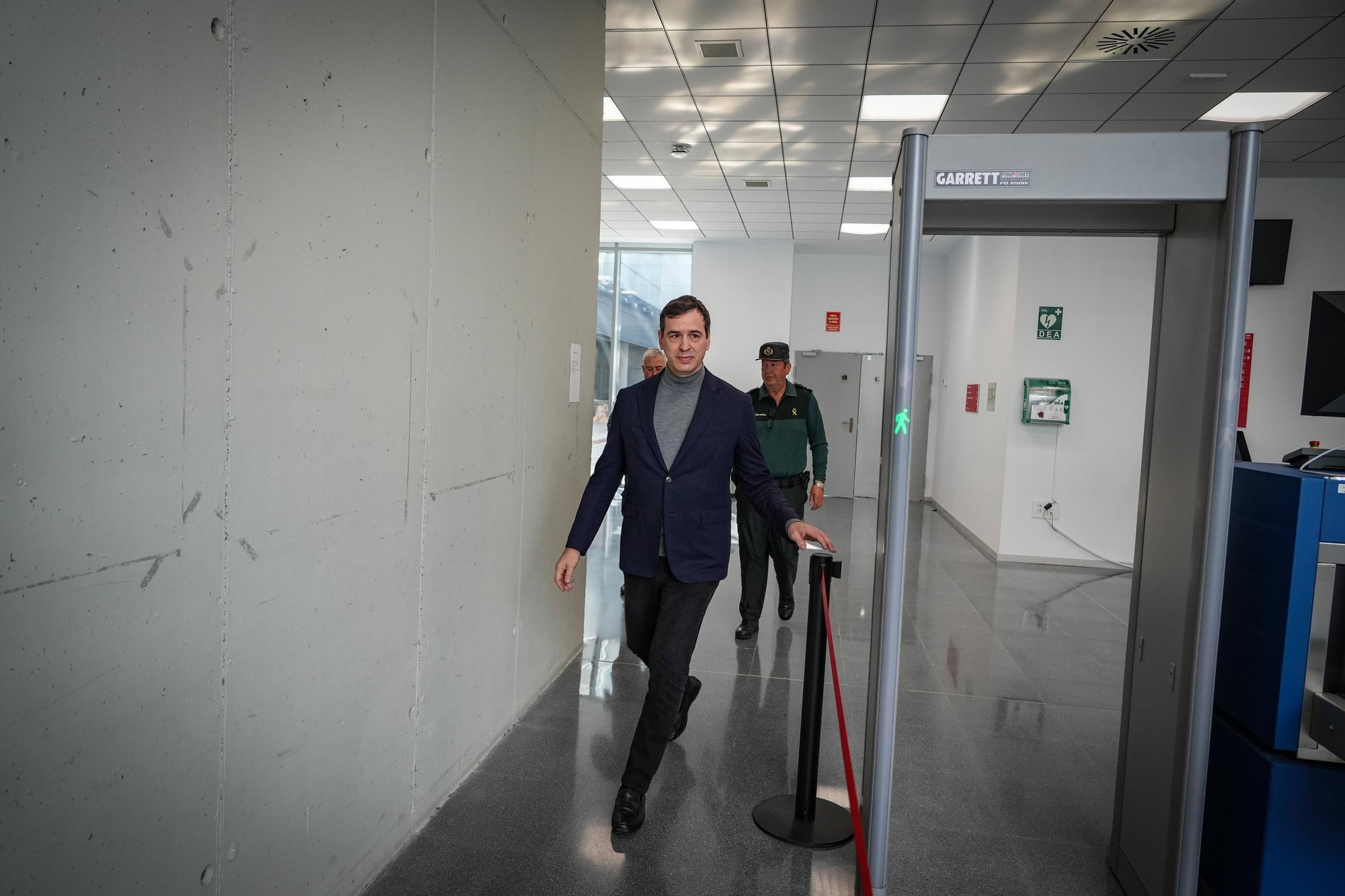 David Sánchez declara en los juzgados de Badajoz