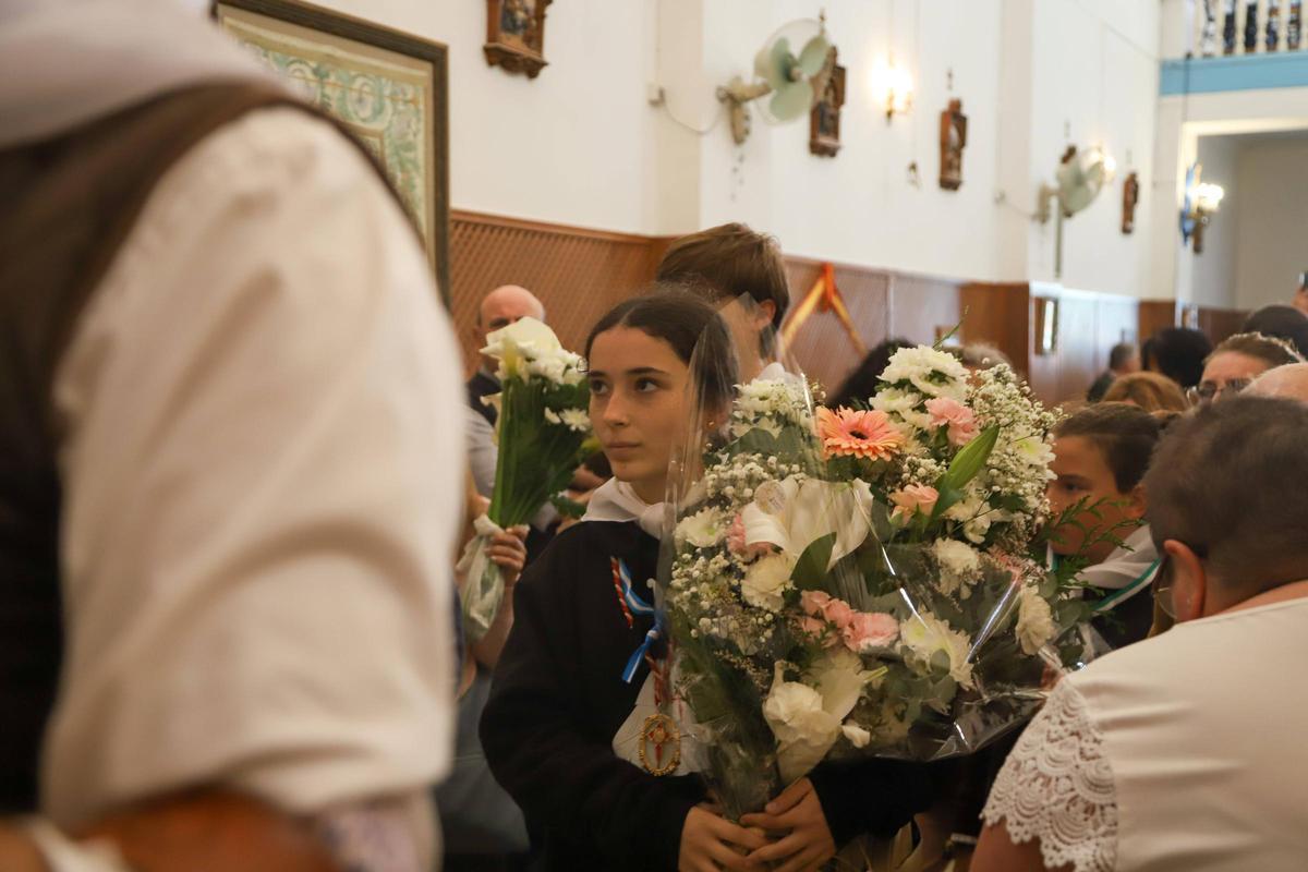 EN IMÁGENES | La lluvia embarra el día grande de la romería de la Virgen de Bótoa