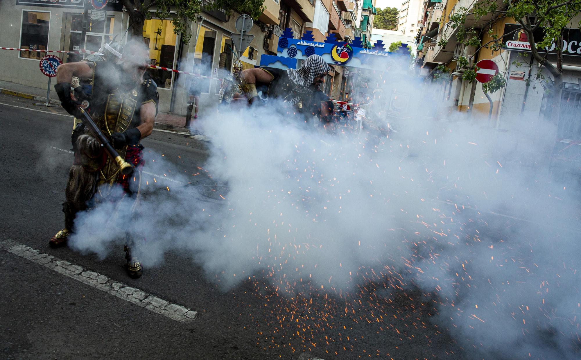 Pólvora para el fin de fiesta en San Blas