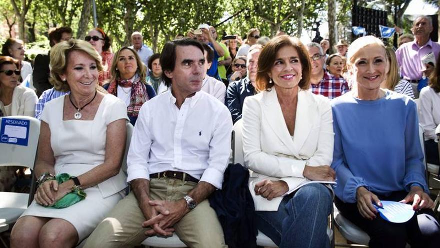 Aznar explica ante Cospedal cómo se debe llevar el PP
