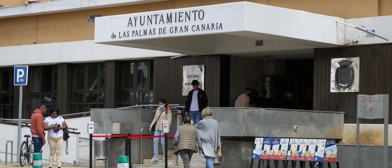 Las oficinas municipales del Ayuntamiento de Las Palmas de Gran Canaria.
