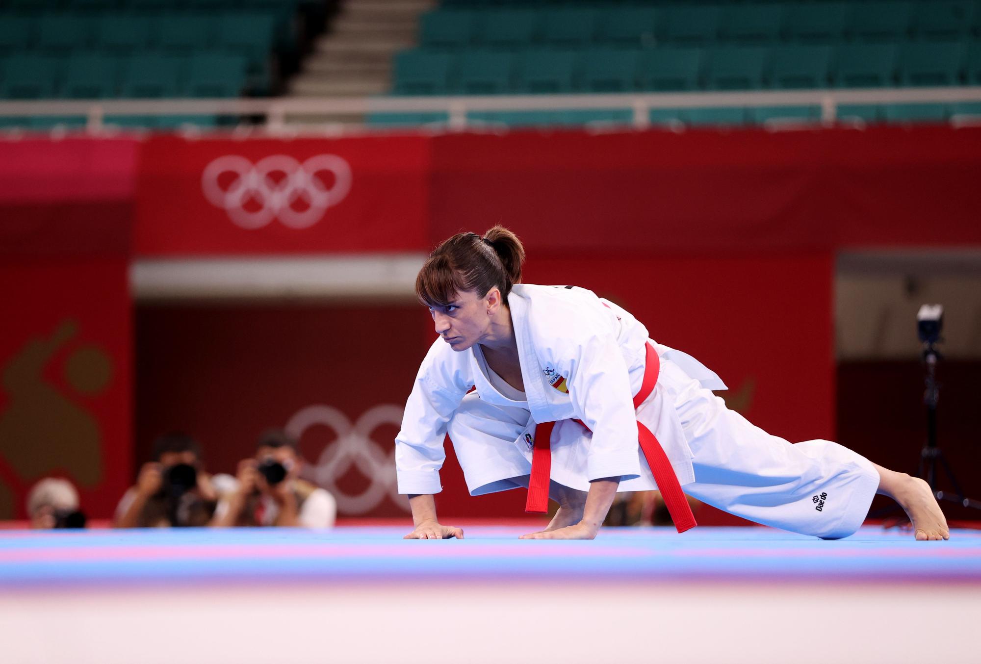 Sandra Sánchez, medalla de oro en kárate en Tokio 2020