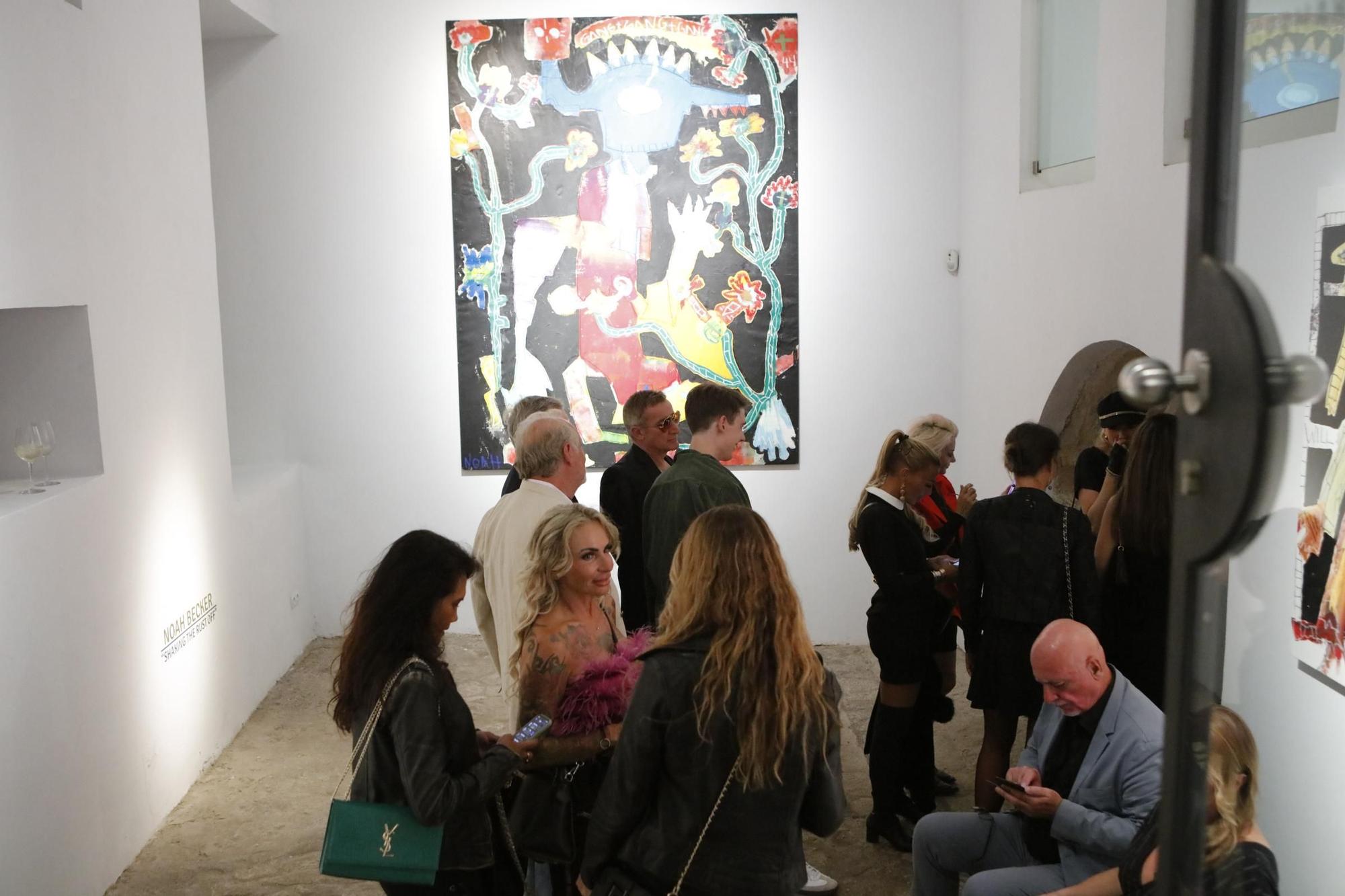 "Waffelbecker" Noah: So originell feierte der Sohn von Boris Becker seine Vernissage in Palma