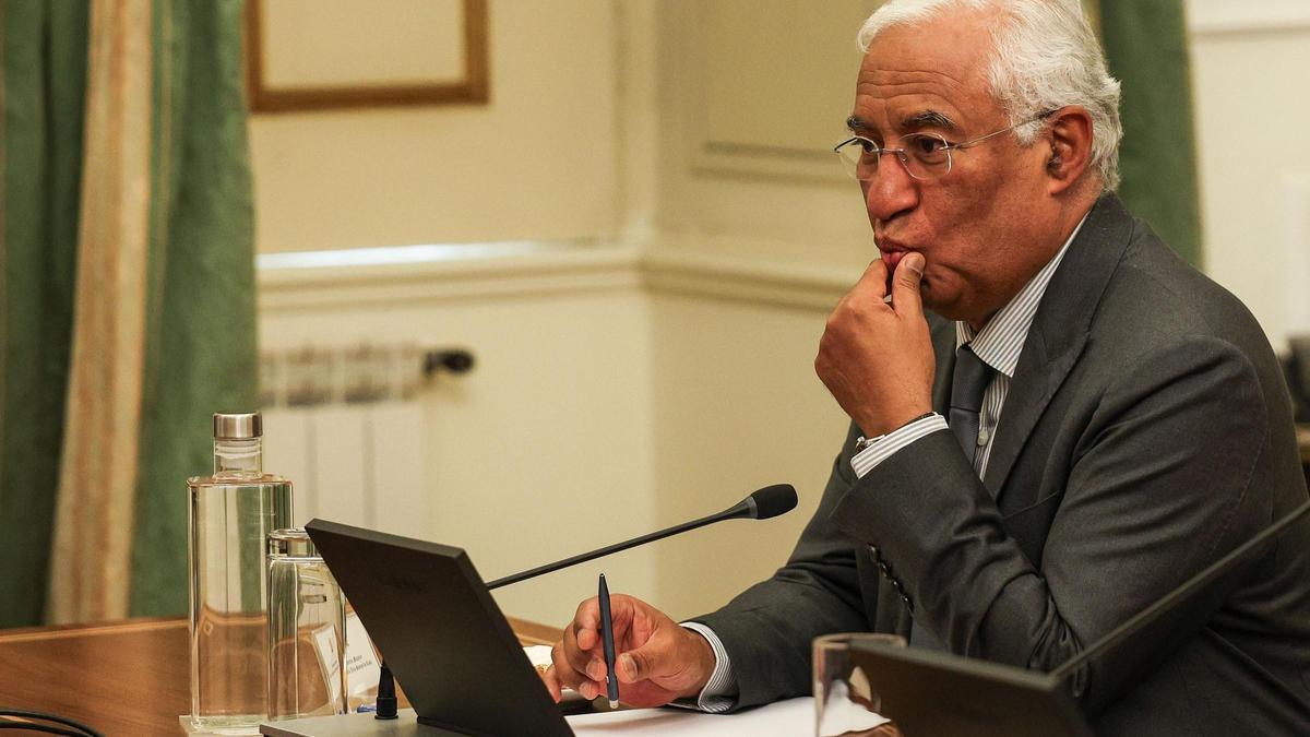 El primer ministro dimisionario de Portugal, António Costa.