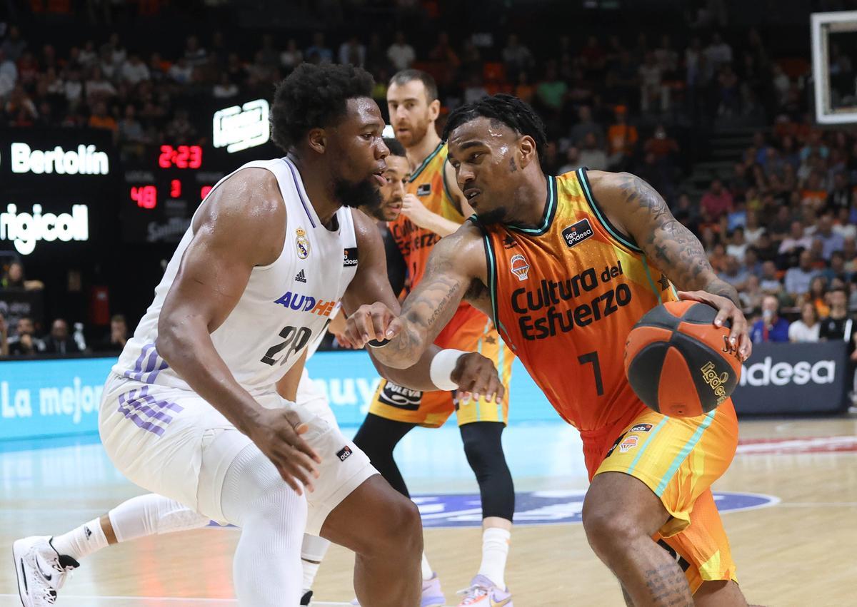 Valencia Basket contra el Real Madrid