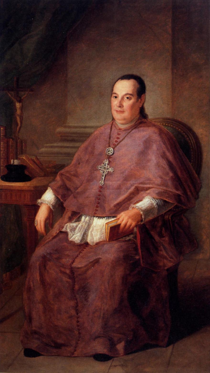 Retrato del Obispo de Canarias, el grancanario don Manuel Verdugo, a comienzos del siglo XIX