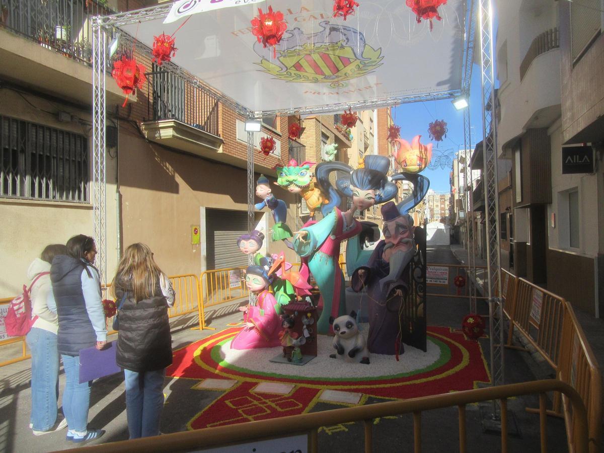 Monumento infantil de Farmín Galán, primer premio de Especial.