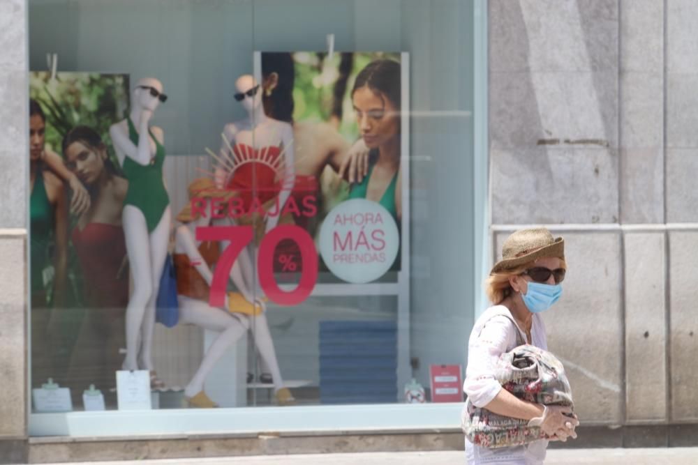 El terral acerca las máximas a los 40 grados en Málaga.