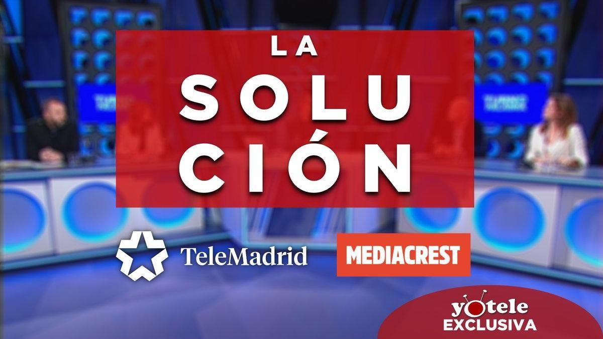 'La solución', el nuevo programa de Telemadrid con Mediacrest