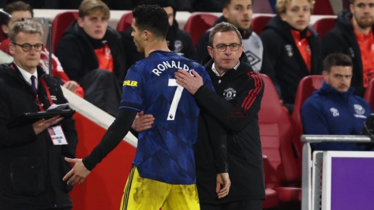 Rangnick: "Cristiano me preguntó que por qué lo cambiaba"