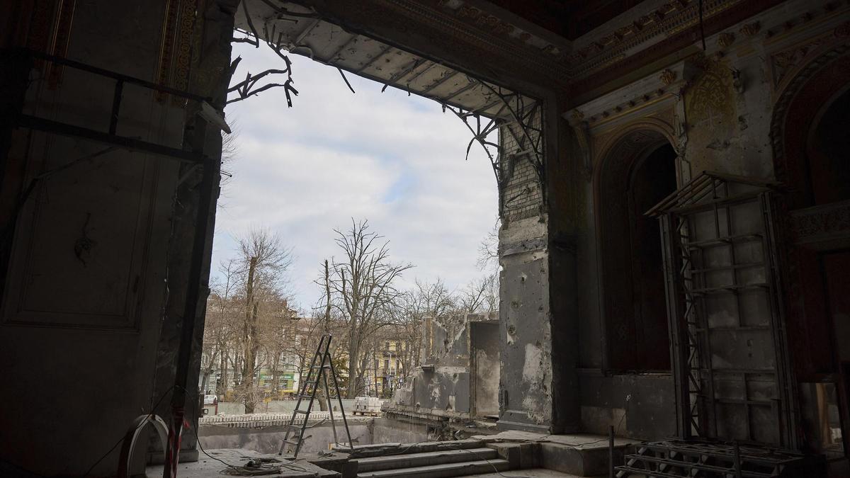 Archivo - Imagen de archivo de un ataque ruso en Odesa (Ucrania)