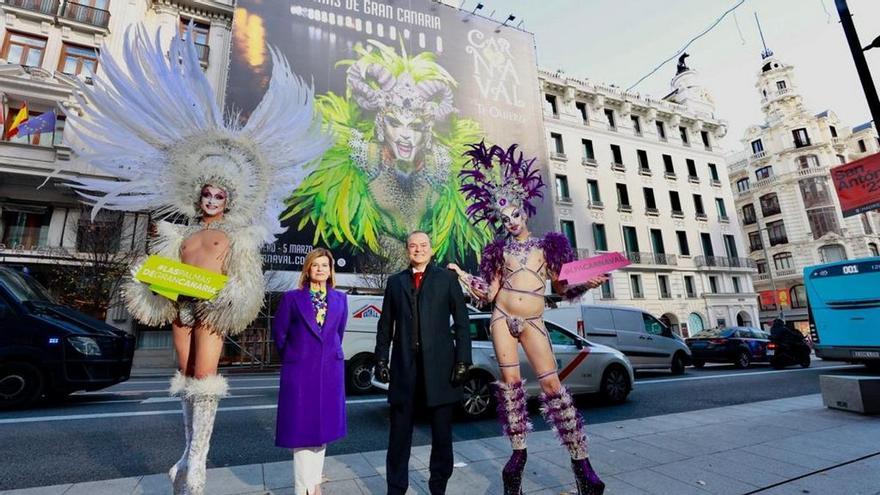 El Carnaval de Las Palmas de Gran Canaria presume de su Drag en el corazón de Madrid