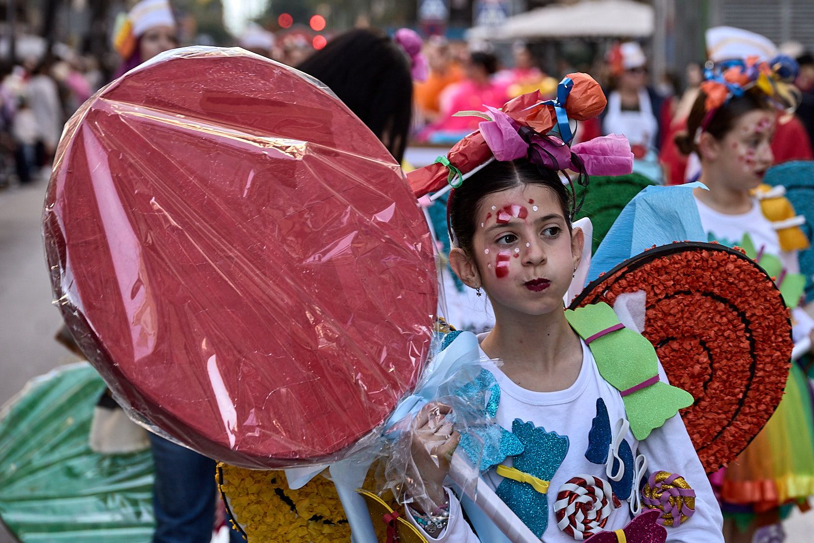 La Cavalcada de las Fallas de Gandia, en imágenes