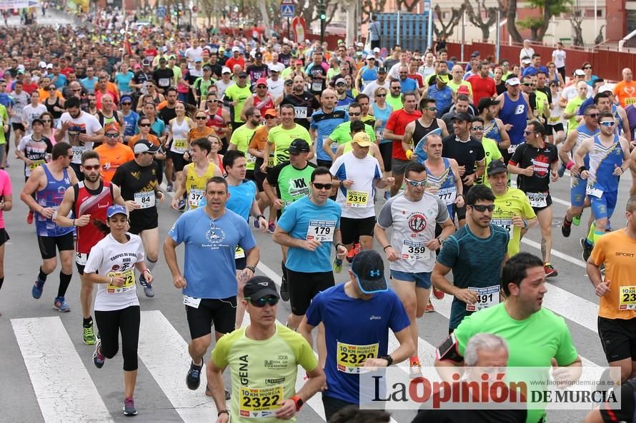 Media Maratón de Murcia: salida