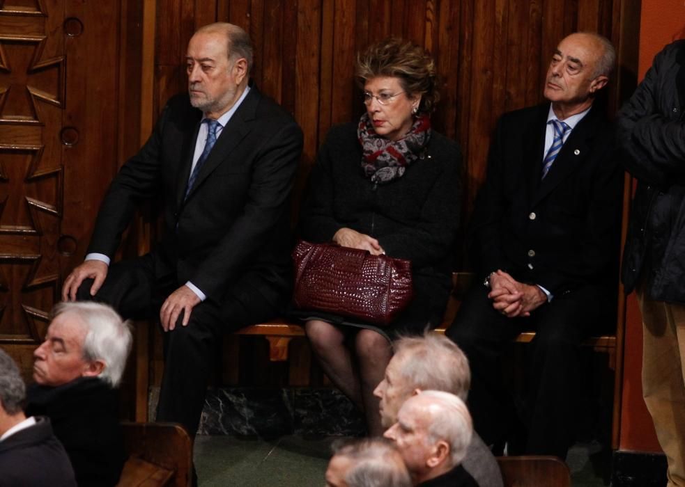 Funeral de Barthe Aza en la Iglesia de América