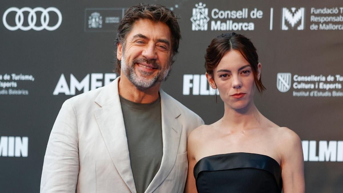 Javier Bardem y Victoria Luengo