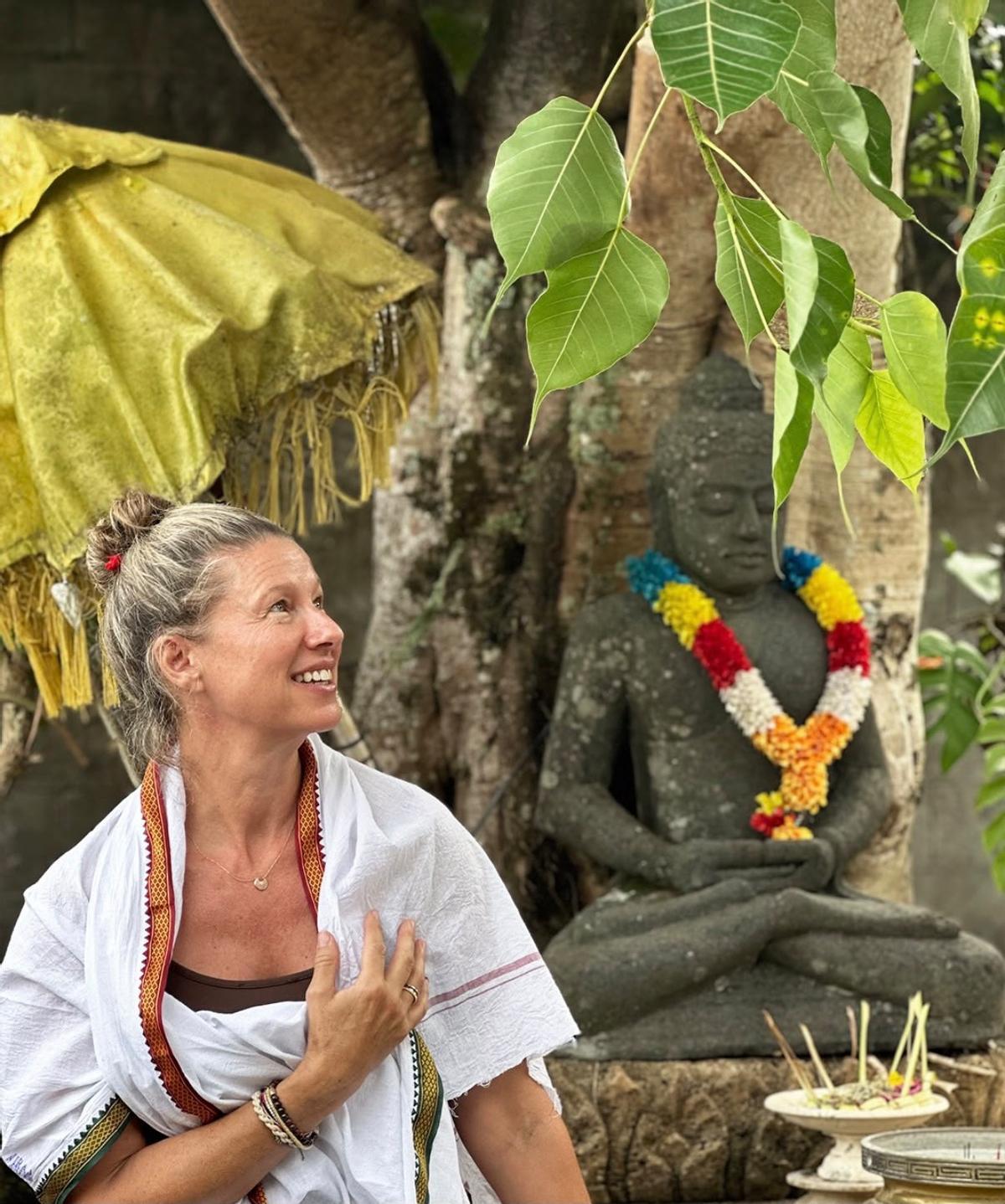 Anne Igartiburu disfruta de los momentos de paz y relajación