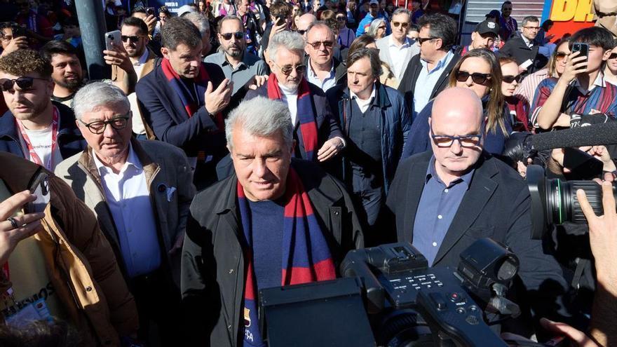 Laporta lanza dardo al Madrid: "Por una vez que no les regalan, que no se quejen"