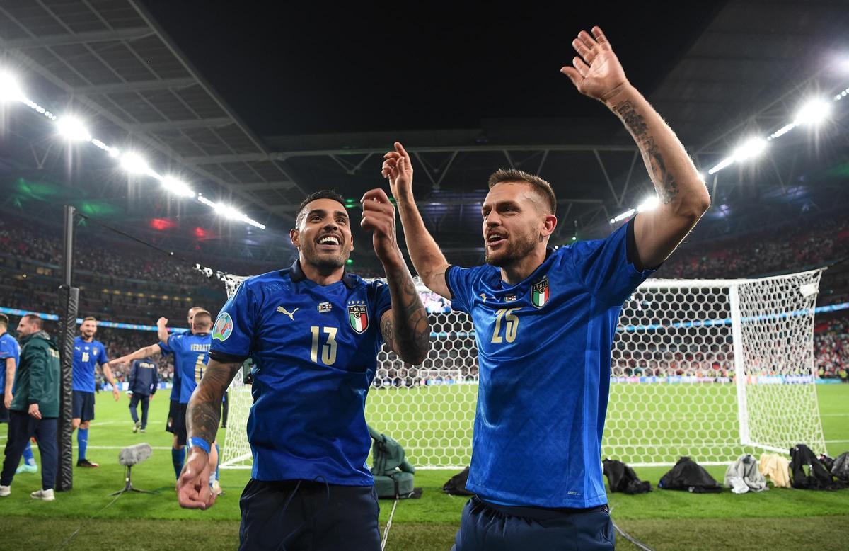 Italia celebra su segunda Eurocopa