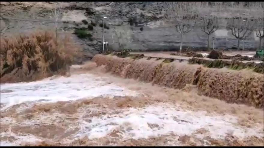 Les pluges fan pujar el nivell dels rius de la Catalunya Central