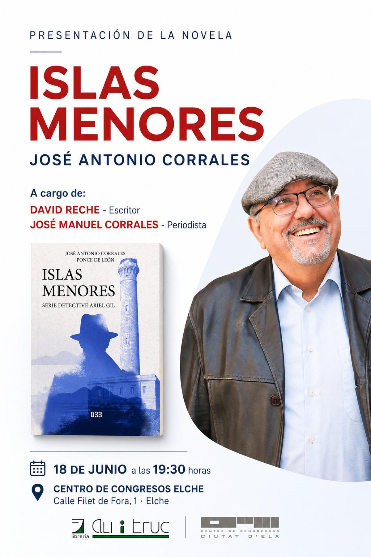 Cartel de la presentación.