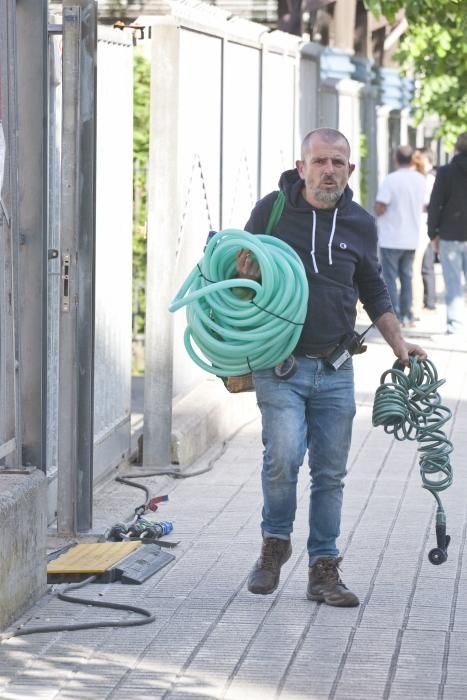 La serie "La Zona" se rueda en Gijón.