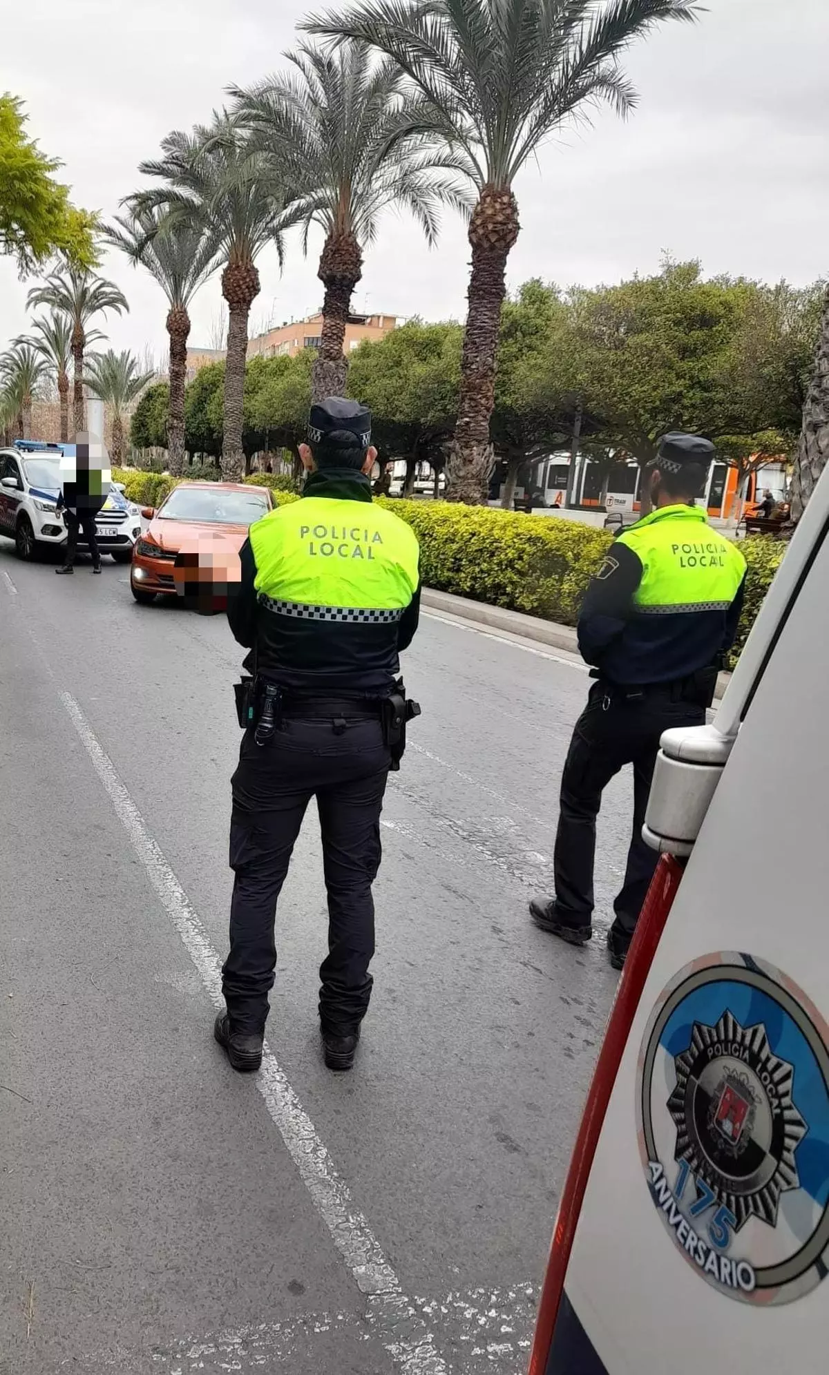 La Policía Local detiene en Alicante a un conductor ebrio que usaba seis identidades