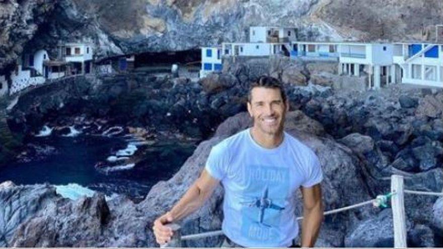 Jesús Vázquez presume de sus vacaciones en La Palma