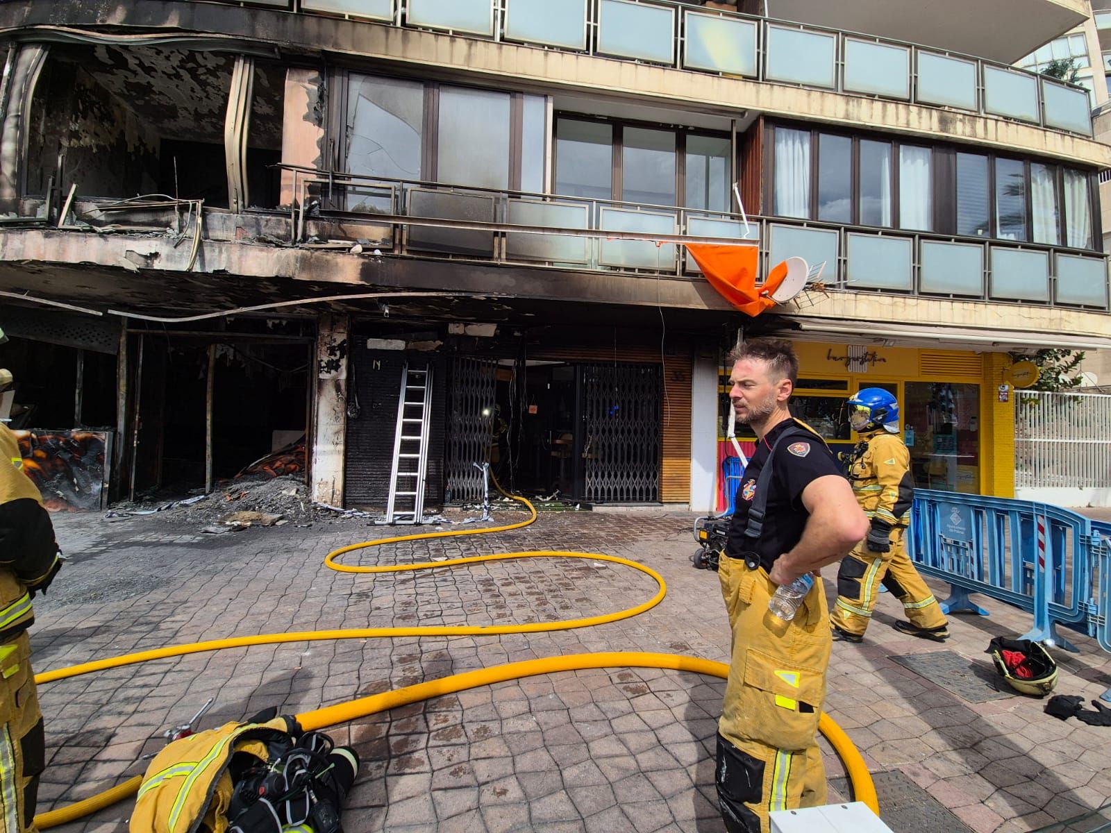 Incendio en un local del Paseo Marítimo de Palma