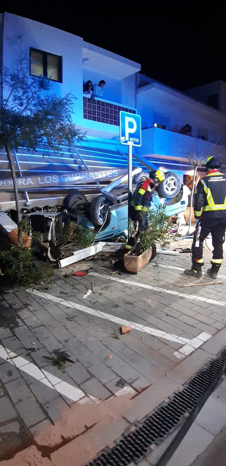 Accidente en Formentera