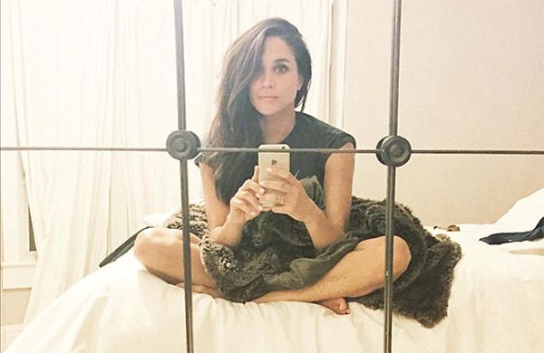 Selfie de Meghan Markle de su cuenta borrada de Instagram