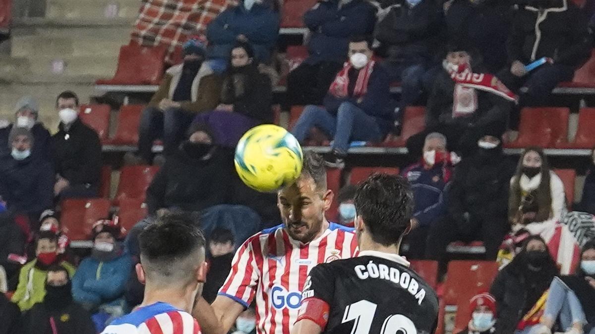 La victòria del Girona contra el Burgos a Montilivi en imatges