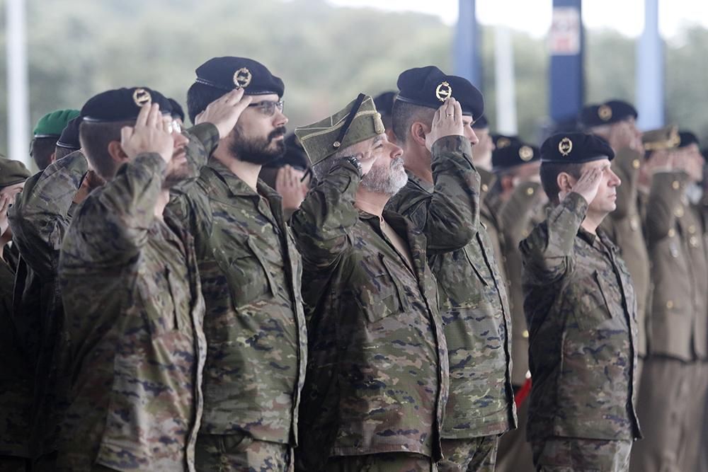 La Brigada despide a los soldados que viajarán a Letonia