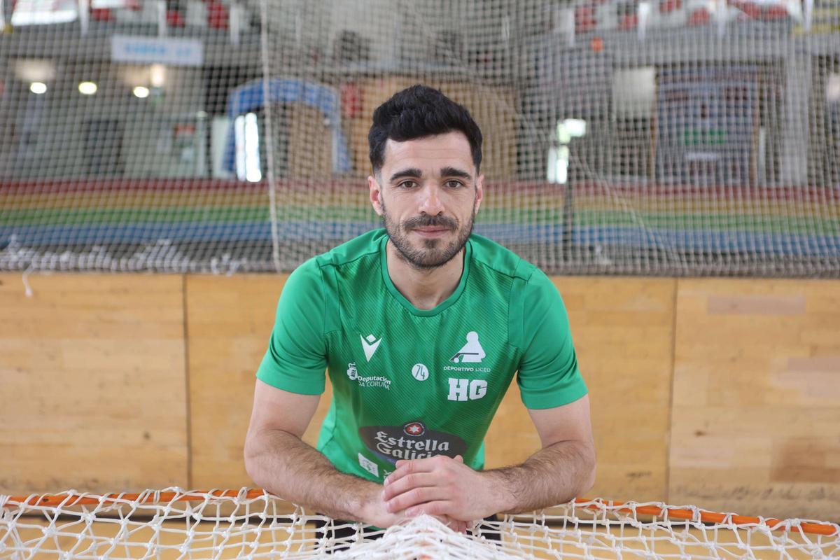 Pablo Cancela en el Palacio de los Deportes.