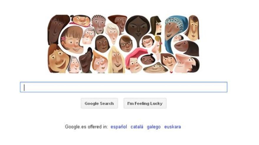 El &#039;Día Internacional de la Mujer&#039; inspira el doodle de Google