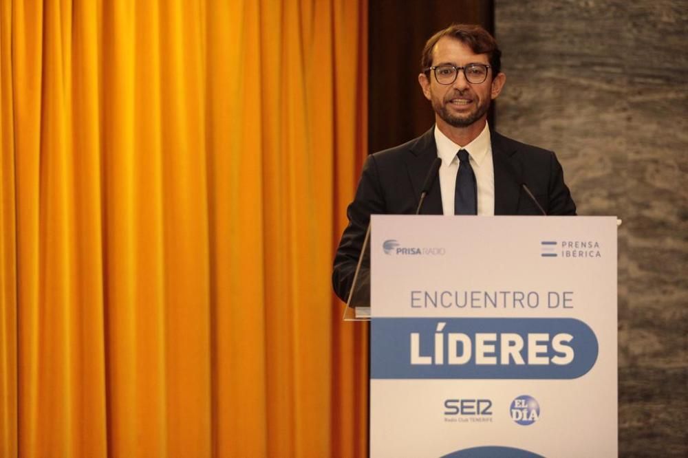 Patricia Hernández en el 'Encuentro de Líderes'