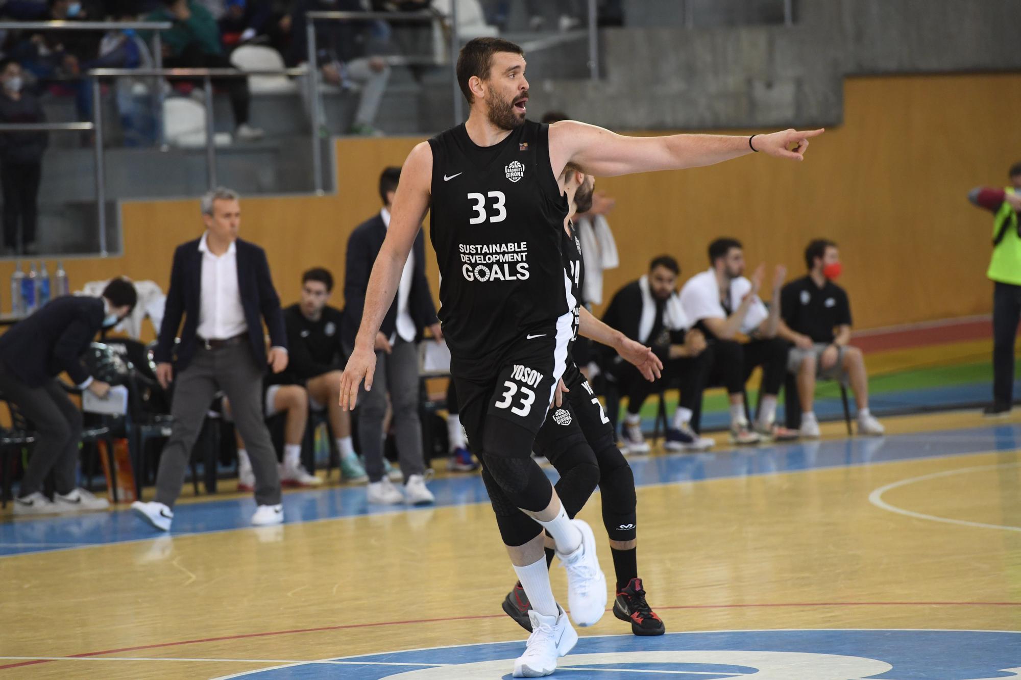 El Leyma pierde 72-96 ante el Girona de Marc Gasol