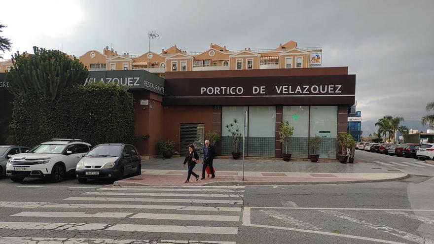 El local que ocupaba El Pórtico de Velázquez, en la zona de la Carretera de Cádiz.