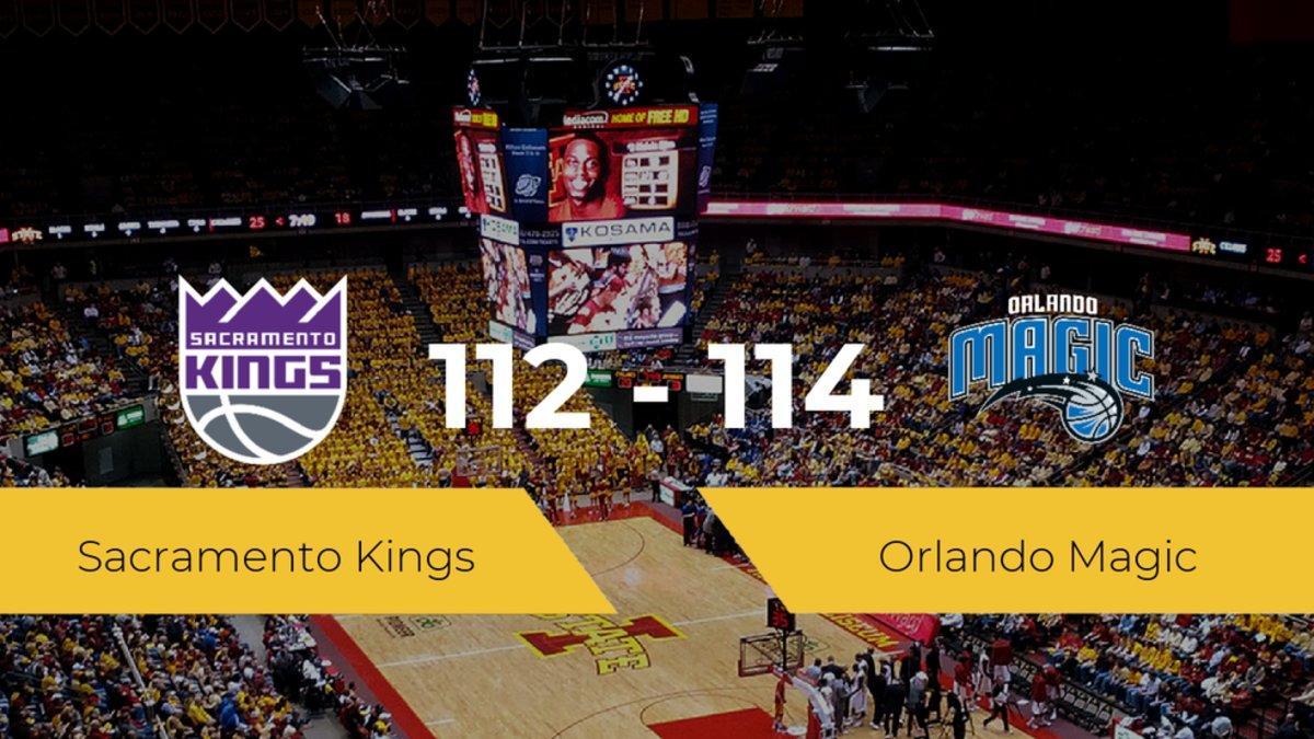 Orlando Magic se hace con la victoria en el Golden 1 Center contra Sacramento Kings por 112-114