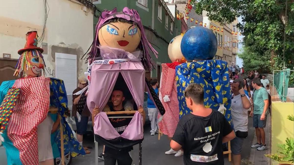Pasacalles de las fiestas de San Roque en Guía