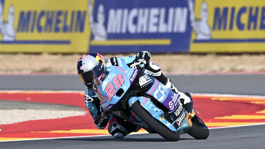 Quiles y Carpe, tercero y cuarto en los entrenamientos de Moto3 en Aragón