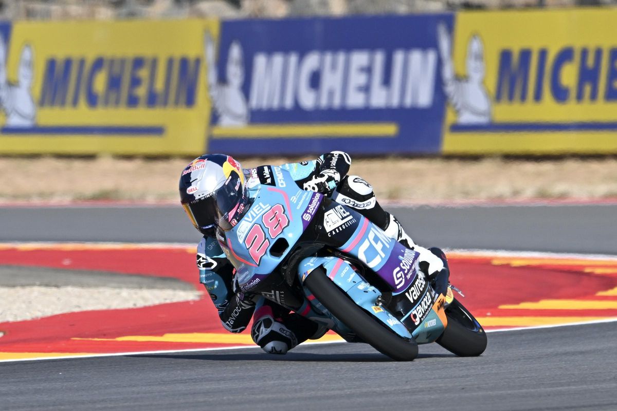 Máximo Quiles, en el Gran Premio de Aragón