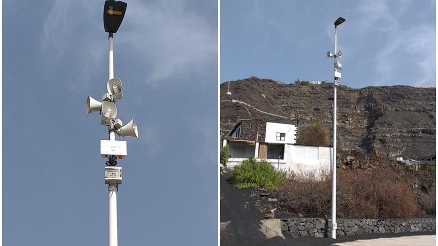 El Cabildo de La Palma instala 30 megáfonos inalámbricos para avisos de emergencias