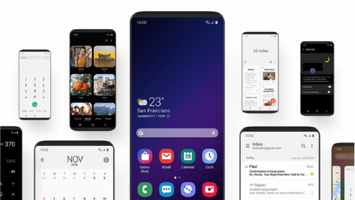 One UI es la nueva interfaz de Samsung para sus dispositivos